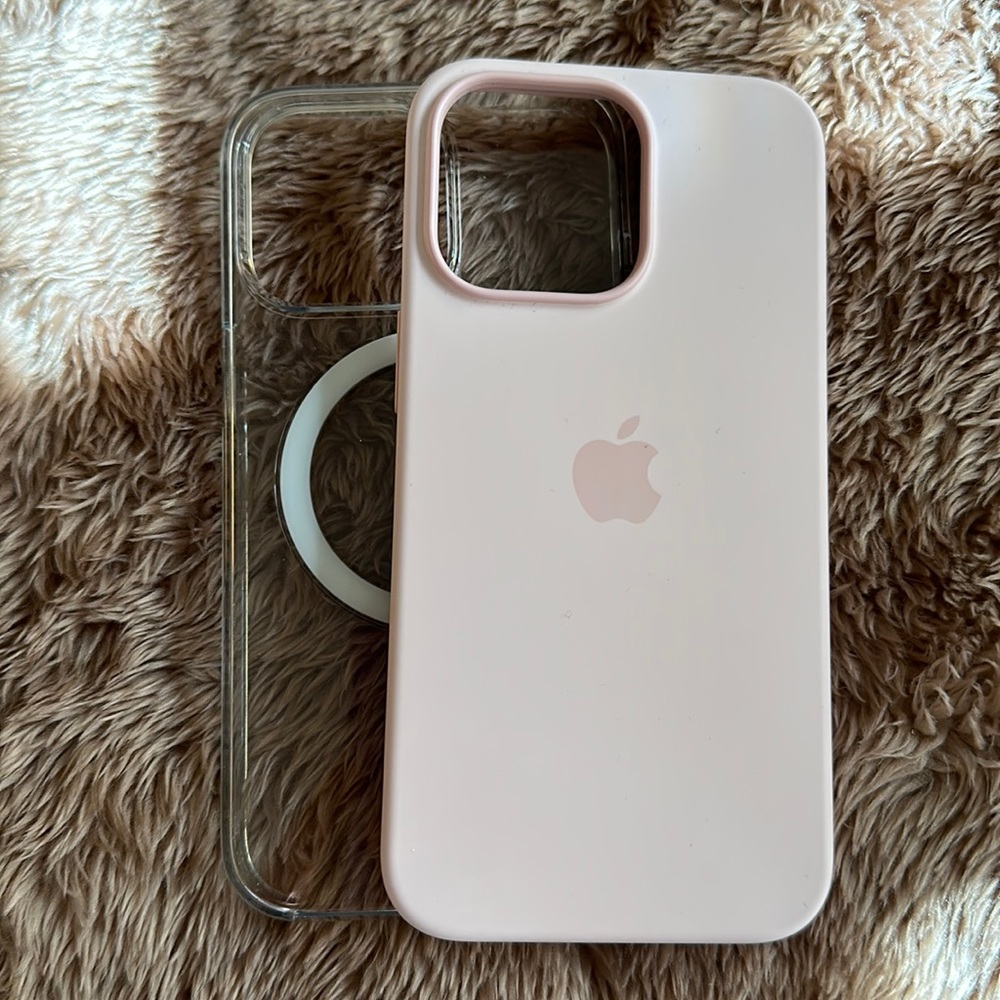 Two Apple iPhone 13 pro cases.